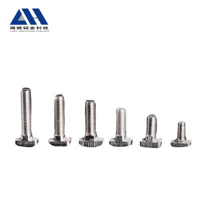 China Life Wholesale T Slot Bolt Screw Nut Fastener Carbon Steel Stainless Steel T-Bolt for sale