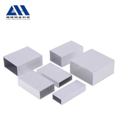 China Custom Types Aluminum Tube Square Aluminum Tube Profile Different Industrial Fields for sale