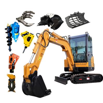 China CE EPA Mini Excavator Building Material Stores Cheap Wholesale Contract Mini Digger Excavator Mini Free Shipping 1 Ton Price Crawler China 3 Ton for sale