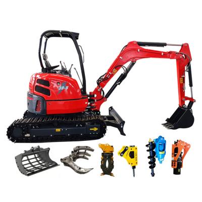 China Euro 5 Digger Wholesale Hydraulic Excavators 3.5ton Mini Excavator With Thumb 3.5t Excavator 3ton Building Material Stores for sale