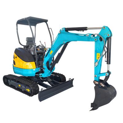 China Building Material Shops used engineering construction machinery mini excav2.5 ton mini excavator for sale