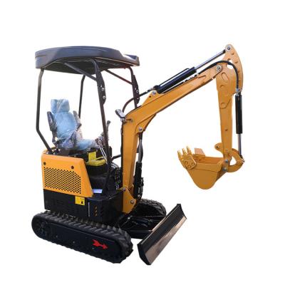 China Garment Shops Mini Excavators 1.5 Ton 1.8 Ton 2Ton Mini Digger Cab EPA EURO 5 Standard Digger Mini Excavador Price With Boom Swing for sale