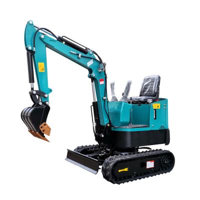 China Garment Shops Hydraulic1ton Crawler Mini Excavator Micro Digger Excavator For Sale for sale