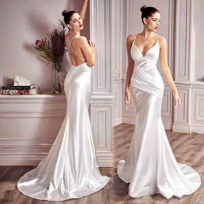 China Sexy Maxi Dress Pleated Prom Evening Party Burgundy Satin Backless Sleeveless Dry Cleaning Summer Dresses Long Dress Prom for sale