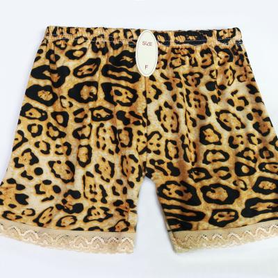 China Breathable Milk silk leopard print panties girl student Japanese cute low waist comfortable breathable lace lace for sale