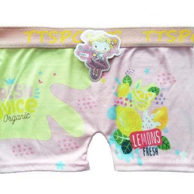 China QUICK DRY Panties little girl milk silk no trace low-waisted sweet girl student boxer shorts head summer thin for sale