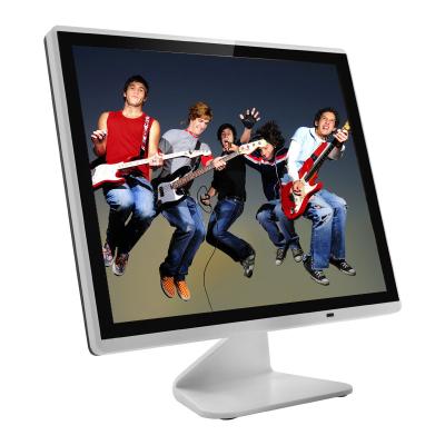 China 15 Inch Square Desktop LCD Display White Computer Monitor for sale