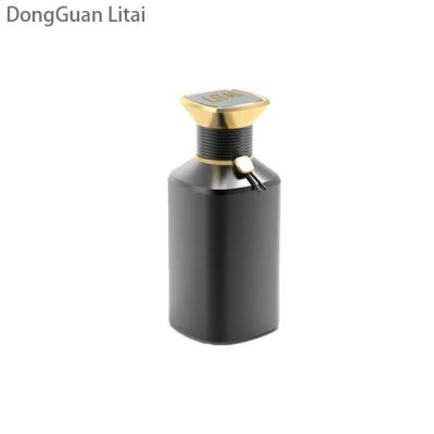 China Luxury Perfume Bottle 50ml Cosmetic Glass UV Coating Cosmetic Glass Bottle With Screen Printing Personal Care for sale