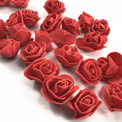 China 500Pcs Minimalist DIY Wedding Party Decoration Valentine's Day PE Foam Rose Artificial Roses Preserved Flower for sale