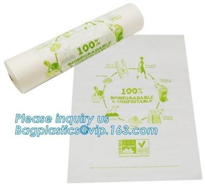 China Eco-Friendly Compostable Food storage Frozen Fresh Bags On Roll, Biodegradable Bag Compost sac eco friendly plastarch for sale