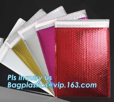 China Los anuncios publicitarios de papel de encargo fabricante, anuncios publicitarios de la burbuja de aire de Jiffy Bags Tear Proof Pink Kraft del sobre acolchado de la burbuja empaquetan de papel en venta