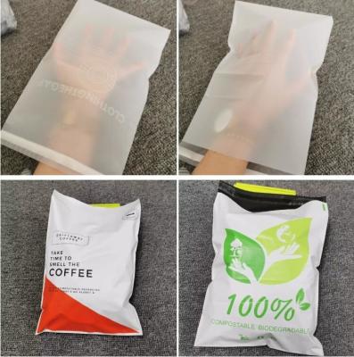 China Custom Biodegradable Courier Bags Shipping Compostable Mailer Eco Mailing Bag Envelopes Shipping Bags for sale