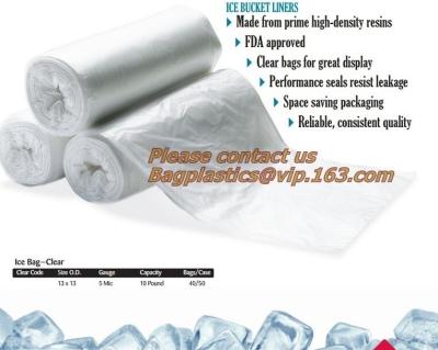 China Party Bags, Ice Bags, Wine Carrier, Ice Bags, Ice Cube Bags, Ice Packaging, 4 Mil Poly Bag for sale