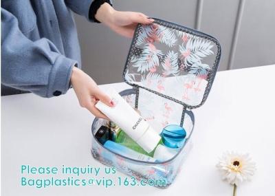 China El bolso cosmético del artículo de tocador del viaje de la belleza del lavado del vinilo, bolso del maquillaje, bolso para hombre del artículo de tocador del viaje viste al organizador, cosmeti del bolso del maquillaje en venta