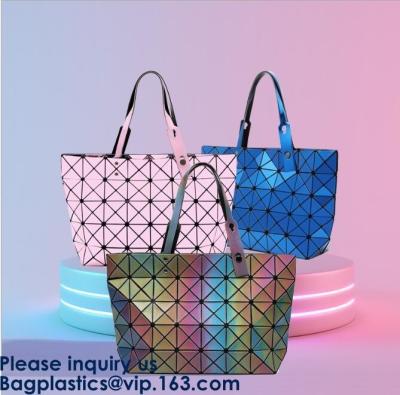 China Bolso del comprador del PVC de Tote Bag Shoulder del diseñador de las señoras, bolso del comprador del PVC de Tote Handbag Handles Clear con capacidad grande en venta