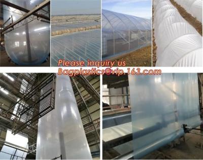 China La película de plástico transparente del invernadero de la película del PO de la agricultura, HDPE plástico del invernadero imprimió la película para la prenda impermeable bituminosa Membran en venta