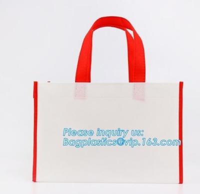 China Bolso no tejido impreso de encargo del paño de la manija de las compras de Logo Gift Non Woven Bag para la ropa, pañal cosmético b del bolso del paquete de Fanny en venta