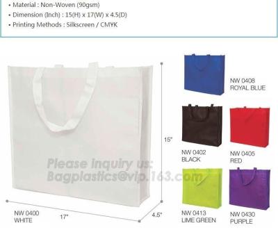 China bolso no tejido no tejido reciclado laminado/Rpet del totalizador de Rpet del bolso de RPET no wovenshopping el bolso, drawstr no tejido de la bolsa del regalo en venta