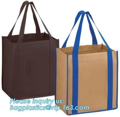 China Bolso no tejido laminado promoción de calidad superior/bolso que hace compras no tejido/bolso de compras reutilizable lindo, Tote Shopping reutilizable en venta