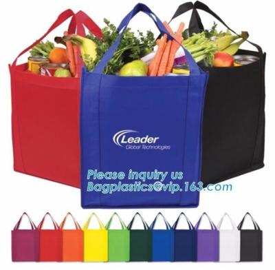 China Printed Cotton Casual Tote Canvas Non Woven Bag, OEM customize logo hot sales non woven Bag, Custom Printed Cheap Shoppi for sale