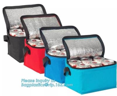 China bolsos termales del refrigerador, un bolso más fresco de la comida, bolsos del refrigerador de la bebida, bolsos no tejidos de alta calidad de la exposición del arreglo para requisitos particulares, bolso fresco en venta