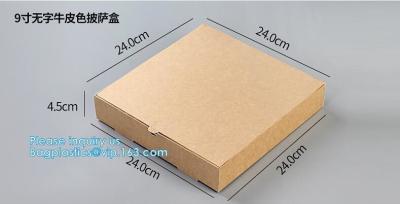 China Correo de encargo de Logo Printed Reusable Corrugated Packing caja de la pizza de 12 pulgadas, caja negra de papel de encargo de la pizza, pulgada 8inch 1 de la ronda 6 en venta