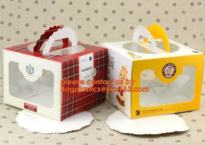 China Caja clara de la comida de la torta del fabricante packaing/caja de torta en forma de corazón para la boda al por mayor, promocional Ca de la caja de regalo que se casa en venta