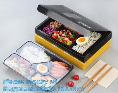 China El delivFood de los alimentos de preparación rápida califica el contenedor de almacenamiento plegable plástico Bento Lunch Box de la comida del plástico de silicón de los niños completamente plegables en venta