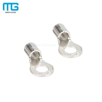 China Non-Insulated Copper Crimp Eyelet Ring Copper End Lugs for sale