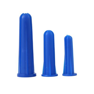 China General Industry Plastic Expansion Anchor Furniture Screws Blue Easy Anchor Screw Kit for sale