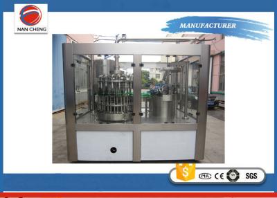 China Stainless Steel Carbonated Soda Filling Machine , Soda Bottling Equipment PLC Control for sale