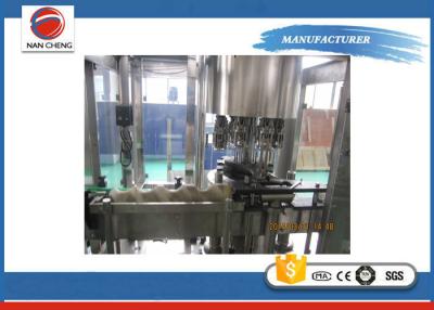 China Automatic Glass Bottle Filling Machine Stainless Steel Large Capacity Adjustable Speed for sale