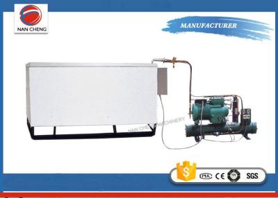 China Refrigerador de agua industrial de la producción carbónica de la bebida, el tanque de agua rectangular del acero inoxidable en venta