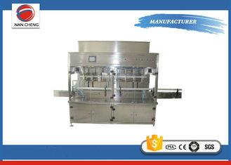 China Semi - Automatic Edible Oil Filling Machine , Commercia Cooking Oil Filling Machine for sale