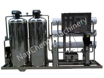 China Automatic / Manual Pure Water Purification Systems Stainless Steel Machine Frame for sale