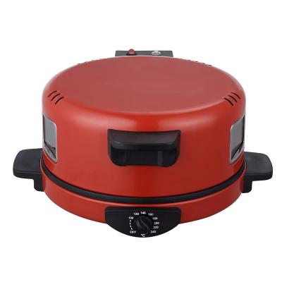 China 45cm Large Size Household Non-Stick Burger Baking Automatic Bread Maker Outdoor Multifunctional Electric Arabic Pizza Cooker Maker for sale