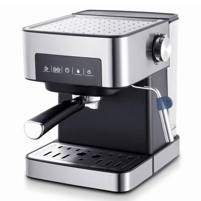 China Commercial Italian Mocha Coffee Semi-automatic Espresso Coffee Machine Milk Frother Cappuccino Coffee for sale