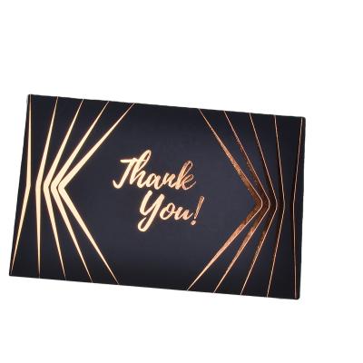 China Europe Thank You Cards Gold Foil Deals, Four Assorted Designs 40 Cards With 4 x 6 Inch Envelopes Greeting Gift Cards for sale