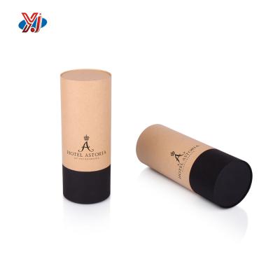 China Factory Made Recycled Materials Round Cylindrical Cardboard Packaging Gift Box for sale