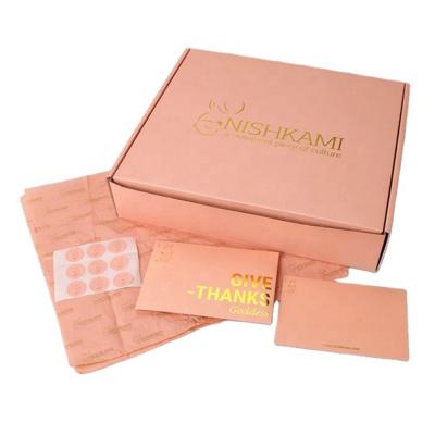 China Recyclable Custom Gold Foil Printed High Quality Custom Shipping Packaging Mailer Box For Apparel for sale