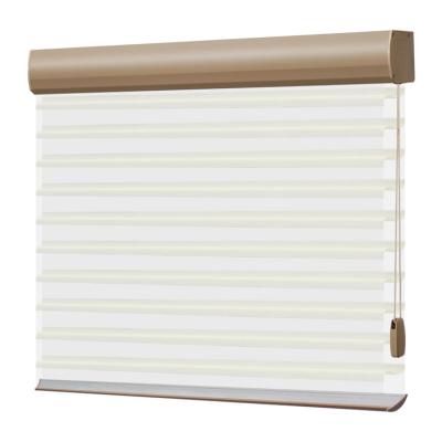 China Durable Modern Korean Fashion High Quality Window Fabric Electric Shangri La Roller Shutter For Home for sale