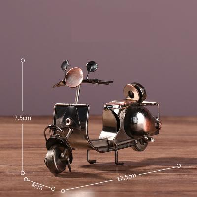 China Desktop Decorations Mini Sheep Motorcycle Ornaments of Abstract European Style Creative Home Furnishings for sale