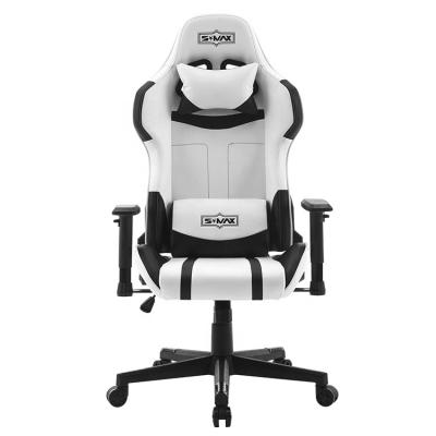 China SEB 2022 New White Fashion Pattern Computer Gamer Gaming Cooling Chair for sale