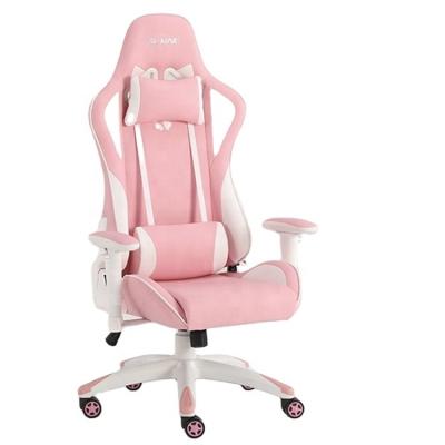 China SEB 2022 New Design Silla Gamer Gaming Chair Advanced Cooling Pink Computer. for sale