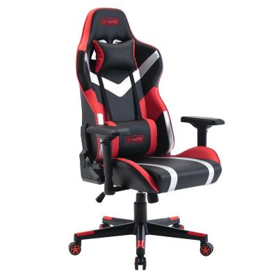 China SEB 2021 New Design Rotating Red Silver OEM Customize Ergonomic Home Office Computer Gaming Silla Gamer Gaming Chair Supplier for sale