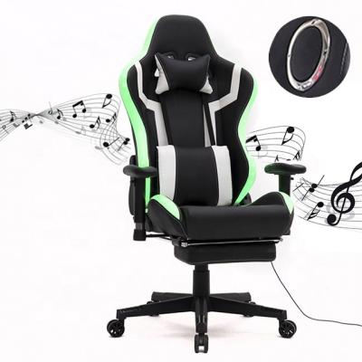 China SEB With Speakers LED Rotational Computer Racing Silla Gamer Gaming Chair for sale