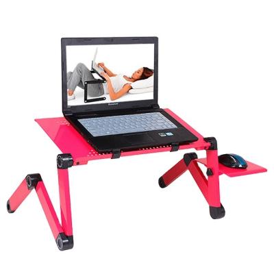 China SEB Portable Adjustable Bed Foldable Multi-angle (Height) Multi-angle Laptop Stand Lying Table with Mouse Pad for sale