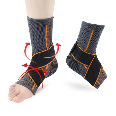 China High Quality Safty Sports Ankle Protector Light Slim Pressure Ankle Protector Sprain Prevention Running Breathable Ankle Band for sale