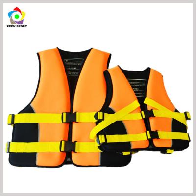 China Water Safety Survival Life Jacket Surfing Drift Fishing Neoprene Life Vest for sale