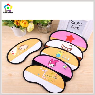 China Cute Dark Circles Sleeping Eye Mask Blindfold Shade Travel Nap Kid Girl Cover Slumber for sale